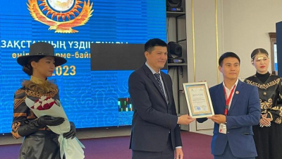 В ЗКО определили сильнейших предпринимателей в конкурсе "Лучший товар Казахстана"