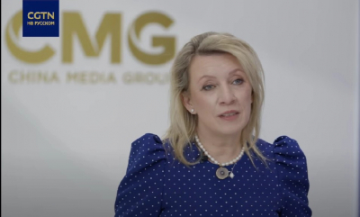 Захарова о российско-китайских отношениях в телешоу CGTN «Идеи меняют»