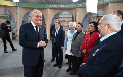 В Актобе приезжал президент