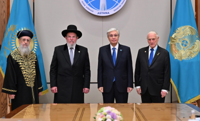 Глава государства встретился с представителями иудейских организаций