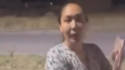 В МВД подтвердили, что снятая на видео женщина в халате работает в полиции