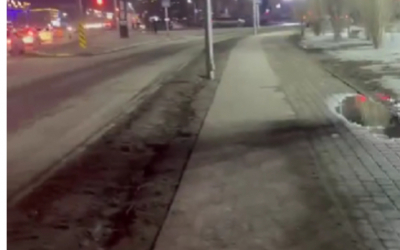 Народный репортер. Велосипедные дорожки "тают" вместе со снегом