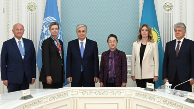 Токаев принял делегацию Организации Объединенных Наций