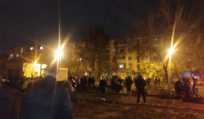 Пятиэтажка частично разрушилась в России