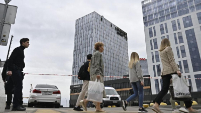 Удар беспилотников по Москве, один упал недалеко от здания Минобороны: что известно