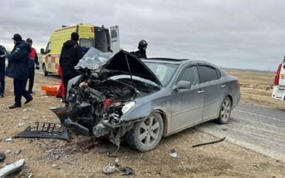 Смертельное ДТП произошло на трассе в Мангыстау