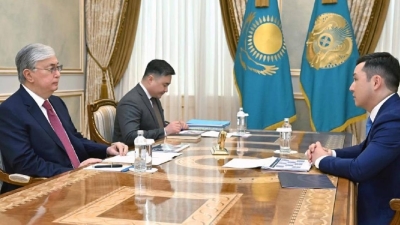 Токаев принял нового главу Международного финансового центра "Астана"