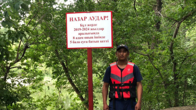 &laquo;Здесь утонул человек&raquo; - в Актобе пометили места откуда доставали утопленников