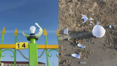 Подростки разбили более 30 уличных фонарей в Кызылорде