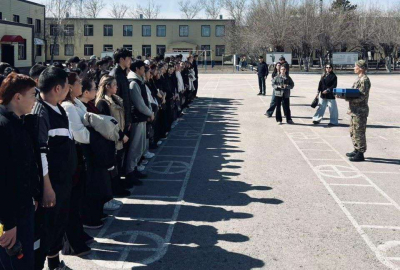 День открытых дверей для студентов провели в Нацгвардии