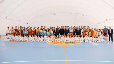 В области Абай открыт многофункциональный спорткомплекс при поддержке &quot;Самрук-Қазына&quot;