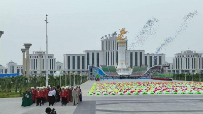 Названный в честь Гурбангулы Бердымухамедова город открыли в Туркменистане