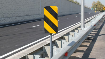 Ограждения нового типа появились на дорогах Алматы