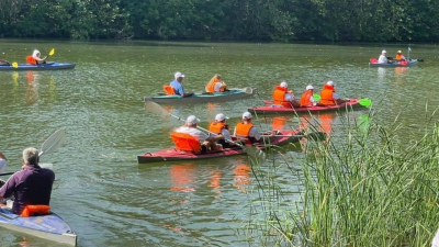В ЗКО завершилась традиционная экологическая экспедиция по реке Урал