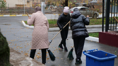 Полицейские СКО вышли на субботник