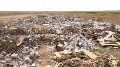 700 тонн мусора на пустыре: бизнесмена оштрафовали за свалку в Астане (фото)