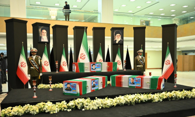 Спикер Мажилиса Казахстана принял участие в церемонии прощания с президентом Ирана